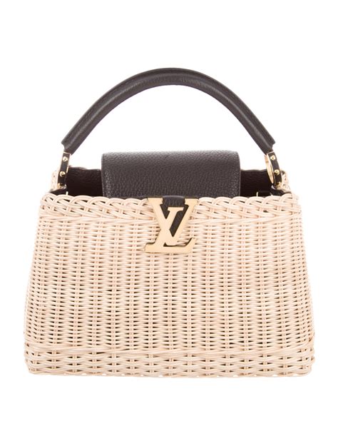 louis vuitton wicker bag|louis vuitton handbags.